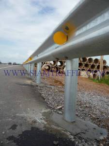 Installtion of guard rail at Cambodia
