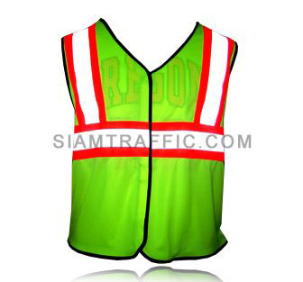 เสื้อกั๊กจราจรสะท้อนแสง Reflective Waist Coat Safety Vest