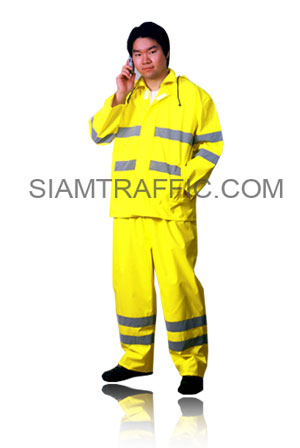 STF Rain Wear Type C : Suit and Pant : light green