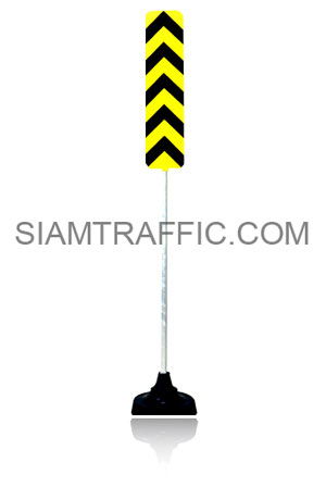 Traffic Post Large Size with Traffic Sign or Safety Sign