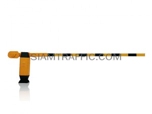 Manual barrier gate  black-yellow