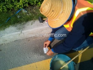 3M road stud Hua Hin Prachuap Khiri Khan Highway District