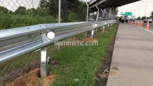 Guardrail at Expressway Udon Ratthaya