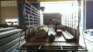 Guardrails Lampang province