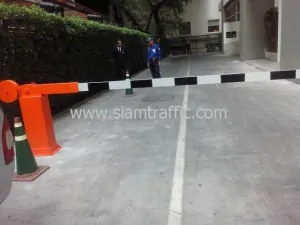 Manual barrier at Somhansar Hotel