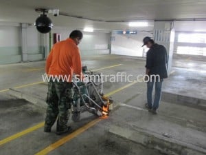 Road marking Service Kasikorn Bank