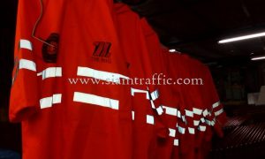 High visibility reflective raincoat Maungnakhonratchasima Police Station and The Mall