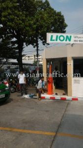 Manual barrier gate Lion Corporation Thailand Rama 3 Road