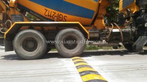 Rubber speed breaker Soi Kingkaew 37