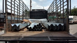 Highway guardrail products Amphoe Chun Phayao Province