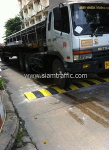 Plastic Speed Bumps at Ladkrabang Cargo