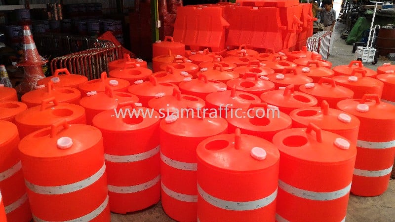 100 pieces round shape water tank barrier