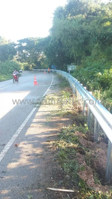 guard rail แขวงทางหลวงแพร่ ทางหลวงหมายเลข 1125 ปริมาณงาน 716 เมตร