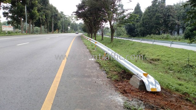 Highway safety traffic guard rail Chumphon Province