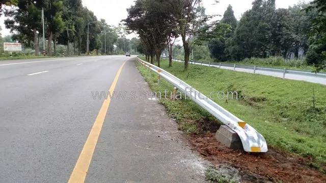 Highway safety traffic guard rail Chumphon Province