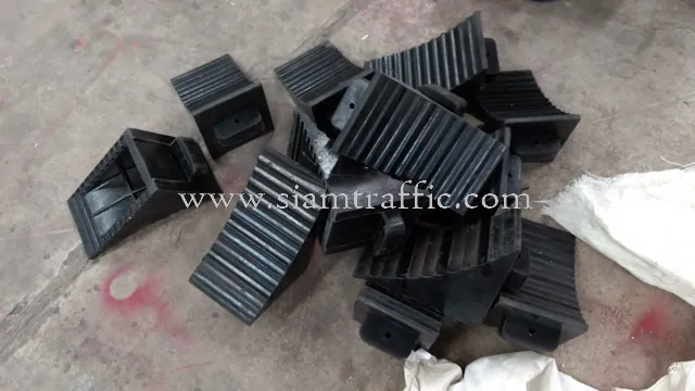 Rubber wheel chocks Posco Thailand Company Limited