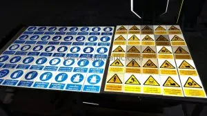 Safety Signs of Central Companies