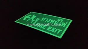 The Golden Gate Hospital Korat fire exit signs