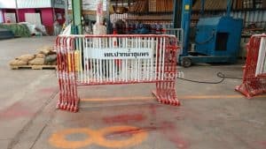 Pak Nam Chumphon Municipality traffic barrier 