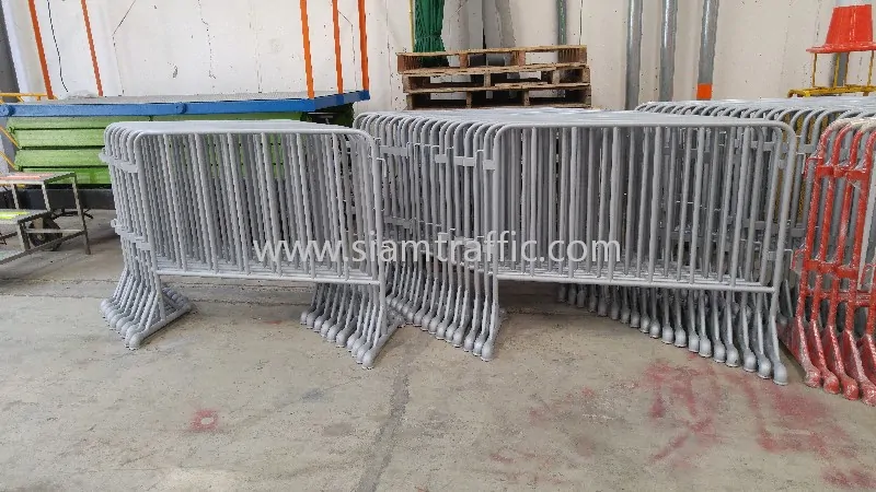 Road safety steel mobile barrier Central World