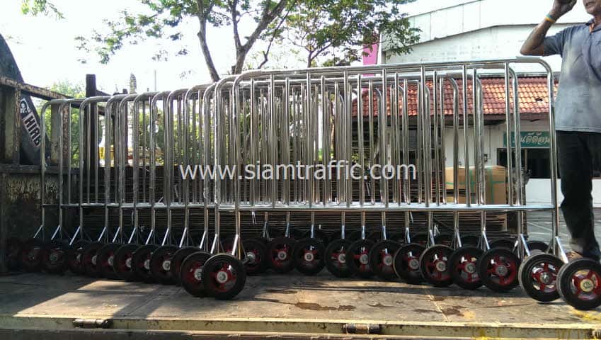 Stainless steel barrier Central Hat Yai