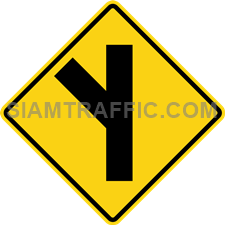 2-19 Signs Warning “Angle Side Road Right”