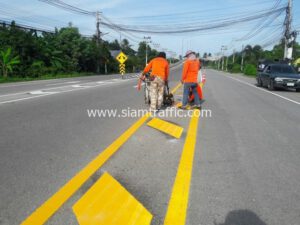 Thermoplastic Road Marking Phetchaburi Highways District