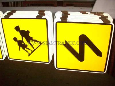 Traffic sign at Cambodia