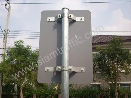 Sign post clamp