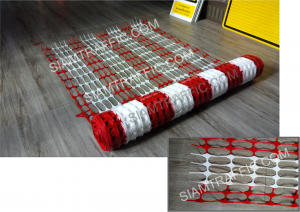 Safety and barrier fence Red&White