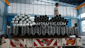 Galvanized Gurdrails Tak Highway District