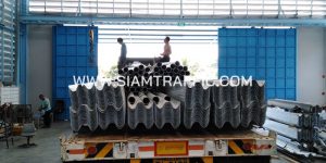 Guardrail at Ngao District Phrae Province