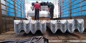Street Guard Rails at Pathum Thani