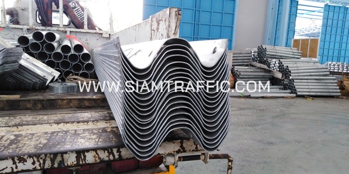 การ์ดเรล และอุปกรณ์การ์ดเรล ปลายทางอำเภอบางใหญ่ จังหวัดนนทบุรี