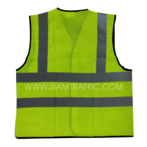 3M lime yellow safety vest - back