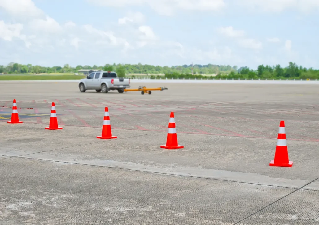 กรวยจราจร ของบริษัท สยามทราฟฟิค จำกัด