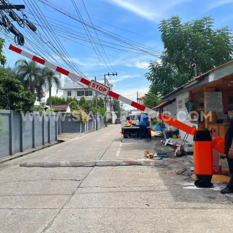 ไม้กระดกกั้นรถยนต์ ไม้กั้นรถ